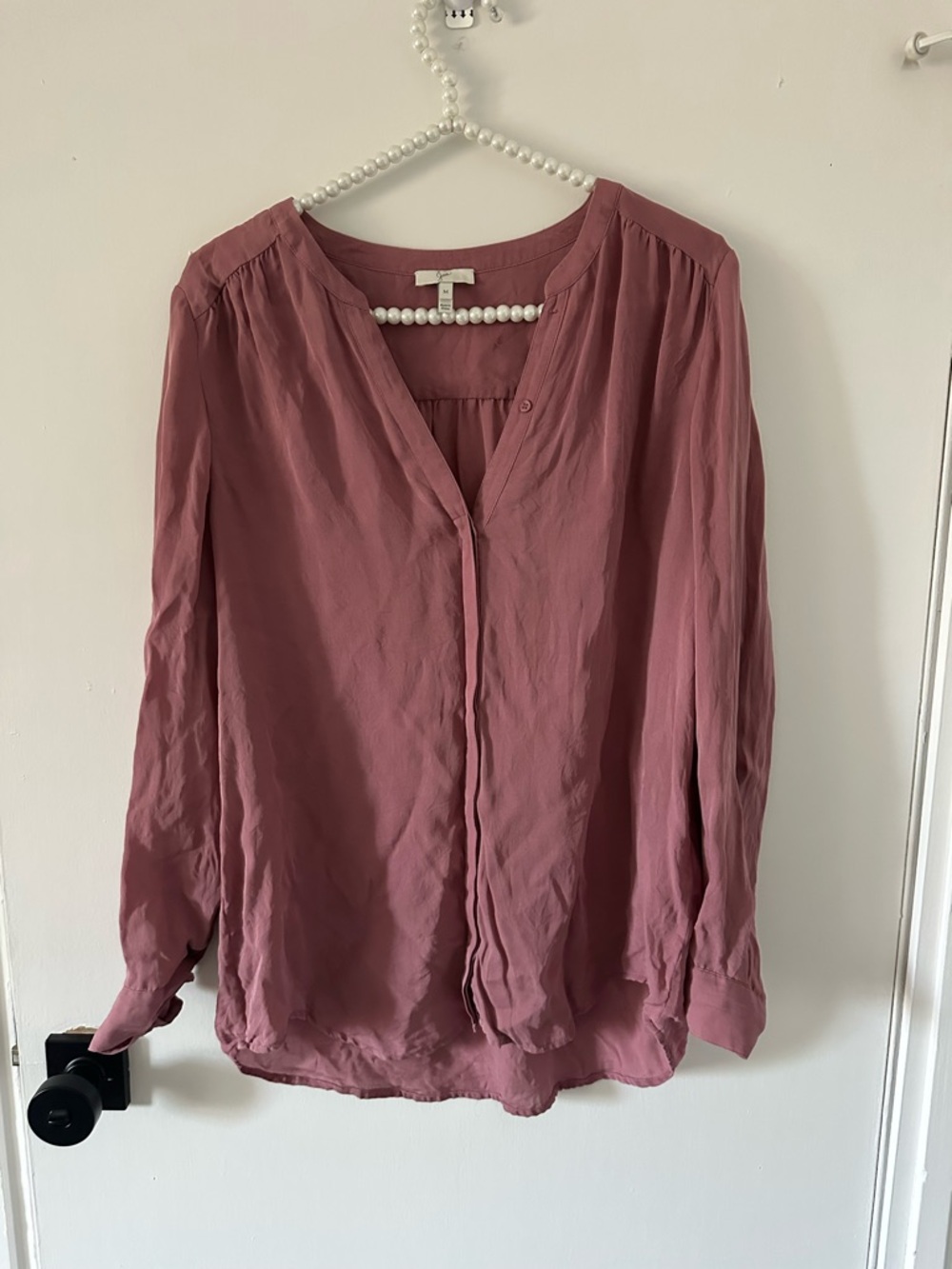 Joie Silk Button-Down Blouse